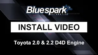 Bluespark Automotive Toyota 2.0 & 2.2 D4D Chip Tuning Box Install Video