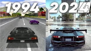 Evolution of Need for Speed Games 1994-2022