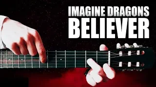 Imagine Dragons - BELIEVER на Гитаре + РАЗБОР