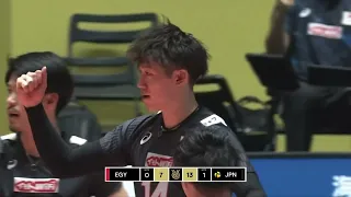 Yuki Ishikawa serves in OQT 2023