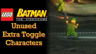 LEGO Batman: Unused Extra Toggle Characters
