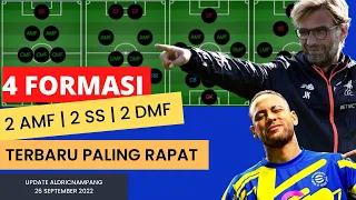 FORMASI 2 AMF 2 SS 2 DMF PALING RAPAT SUSAH DI TEMBUS EFOOTBALL 2023