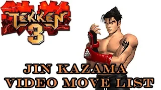 Tekken 3 - Jin Kazama Move List