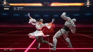 Tekken 8 - Jun Kazama Full Move List (Launch Version)