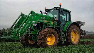 ☆Świętokrzyska Orka🔥Awaria?!🔥Urwana Skiba?!☆John Deere 6100M & Rabewerk🔥Orka Pod Siew W GR Gadowski☆