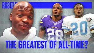 Adrian Peterson vs Barry Sanders: AD Gets Honest On Running Back GOATs