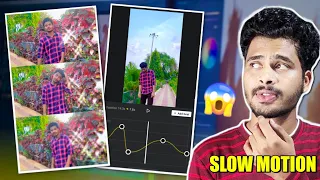 How to edit slowmotion videos in mobile || slow motion video Editing in Telugu || full tutorial 2024