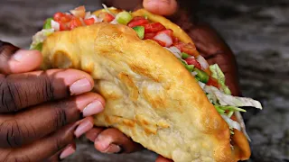 Homemade Chalupa | Taco Bell Copycat Recipe #tacotuesday