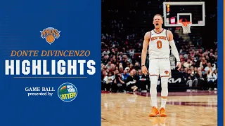 Donte DiVincenzo Drops 28 PTS vs Cleveland | March 3rd, 2024