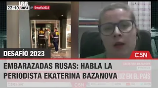 ENTREVISTA COMPLETA a la periodista EKATERINA BAZANOVA