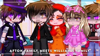 Afton family meets William's family  | Afton Family | Gacha Club