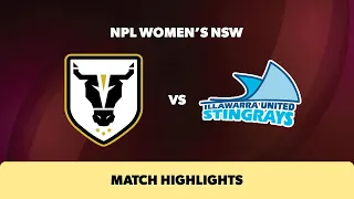 NPL Women's NSW Round 8 Highlights – Bulls FC Academy v Illawarra Stingrays