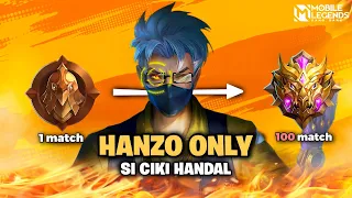 Namatin Mobile Legends tapi Hanzo Only
