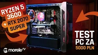 Pierwszy zestaw na Ryzen 5 3600 | RTX 2070 Super i B450 Tomahawk | Test PC za 5000zł