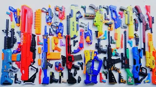 Collecting 7 Sniper Gun NERF M16 ROCKET ECHO NERF MEGA REALISTIC SHOTGUN SUPER SUPER WATER GUN