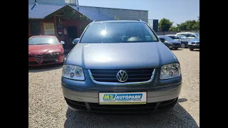 VW Touran 1.4 TSI Teszt - Bemutató - Eladó