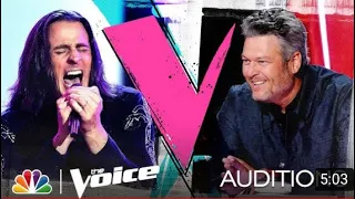 Todd Micheal Hall Rocks The Voice Blind Auditions with Foreiger’s “Juke Box Hero”