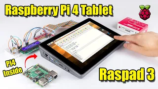 Raspberry Pi 4 Tablet - RasPad 3 First Look