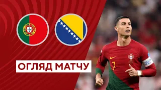 Portugal — Bosnia and Herzegovina. Qualification round Euro-2024. Highlights 17.06.2023. Football