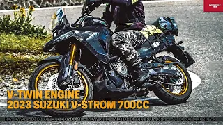 LEAKED!!! THE ALL NEW 2023 SUZUKI V STROM 700 WILL HAVE MORE POWER AND MORE MODERN DESIGN