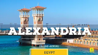 Alexandria, Egypt | Amazing Drone, Aerial View Video 4K |