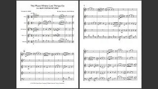 The Place Where Lost Things Go (from Mary Poppins Returns) Wind Quintet Arrangement