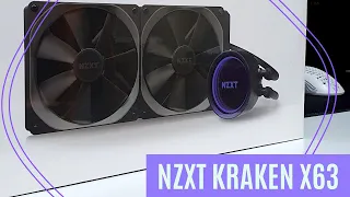 NZXT Kraken X63 Unboxing/Temp