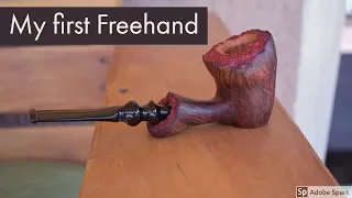 How to make a Danish freehand pipe.