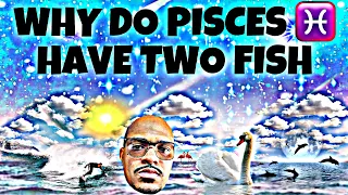 Why do pisces have two fish? #astrology  #intuition  #love