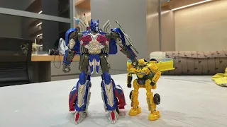 Optimus Prime and Bumblebee meets together