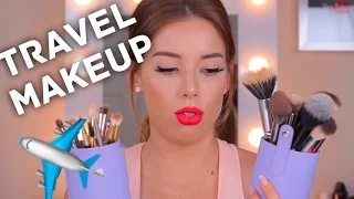 MY MAKEUP ESSENTIALS + TRAVEL MAKEUP | LUSTRELUX