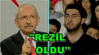 KILIÇDAROĞLU ÖFKEYLE SORU SORAN GENCİ REZİL ETTİ !