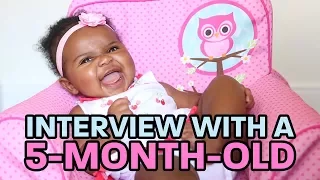 Interview With A 5-Month-Old | My Name Is Dada