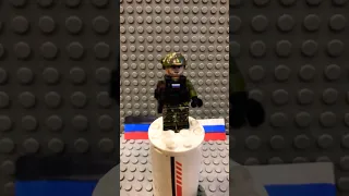 Lego Russian soldier #ww3 #Russia # Ukraine