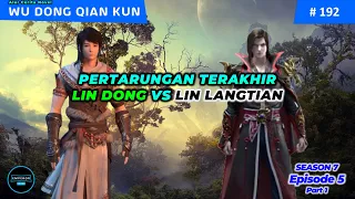 WU DONG QIAN KUN SEASON 7 EPISOD 5 PART 1 – PARA ANGGOTA SEKTE SUPER TERKEJUT DENGAN TEKNIK LIN DONG