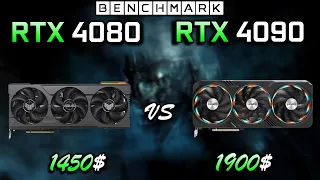 RTX 4080 vs RTX 4090 // Test in 7 Games // 4K // Benchmark