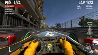 F1 2010 - Monaco Grand Prix Race Highlights - Renault