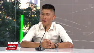 Entrevista con Nairo Quintana, Ciclista Colombiano - Teleantioquia Noticias