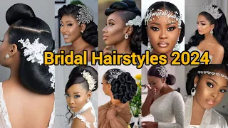 Elegant Bridal Hairstyles for Beautiful Women | Wedding Hairstyles for Black Ladies | Bridal Hair