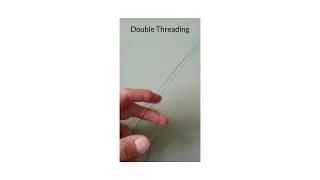 HAND SEWING BASICS: Double Threading