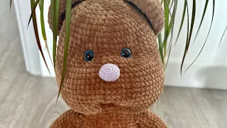 crochet teddy bear tutorial (step by step) free pattern beginner friendly