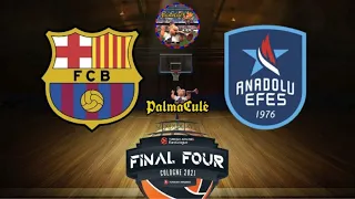 🔴DIRECTO🔴. 🏆FINAL FOUR. BARÇA VS ANADOLU EFES🏆 #Barça #FCB #FCBBasquet #finalfour #basket