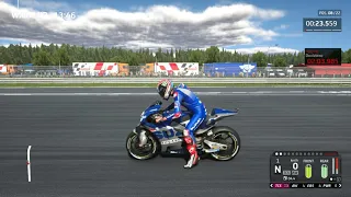 MotoGP 20 Suzuki GXR 1000 Warm Up Gameplay