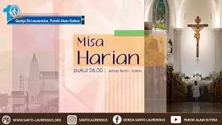 Misa Harian, Kamis 28 Jul 2022 Pk 06.00