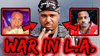 The War in LA: Drakeo The Ruler vs FrostyDaSnowmann