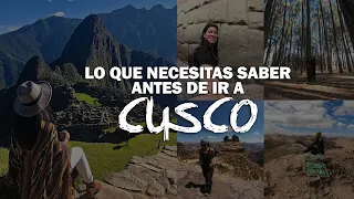 CUSCO 2022 | PRESUPUESTO, CONSEJOS Y TIPS PARA TU PRIMER VIAJE A CUSCO PERÚ