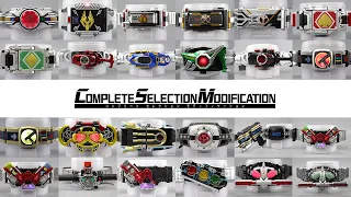 All Complete Selection Modification (CSM) BlayBuckle of  Kamen Rider[Mr.Tao's Toy Review] 