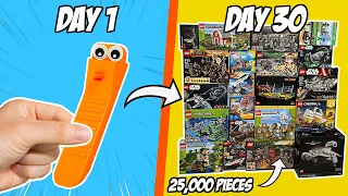 I Built a LEGO Set EVERY DAY for 30 Days...