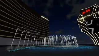 WRMA Fountain(Performance Lake At Wynn Macau) Roblox - Always Look On The Bright Side Of Life