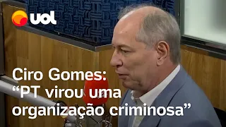 Ciro Gomes acusa Camilo Santana de ter acordos com facções criminosas